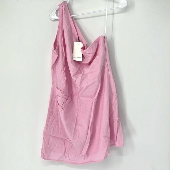 Park & Fifth NWT women’s lawrence mini dress XL linen blend - Picture 2 of 13